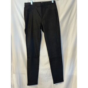 Tractr Sequin Pull On Jeans 6/28 Navy High Rise Skinny NWT